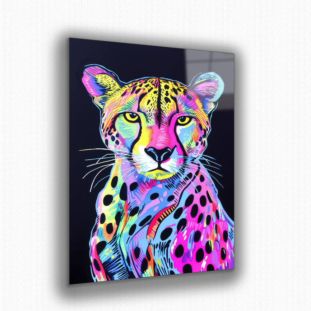 Vibrant metal wall art featuring bold colors and dynamic designs, perfect for adding energy and style to any space.