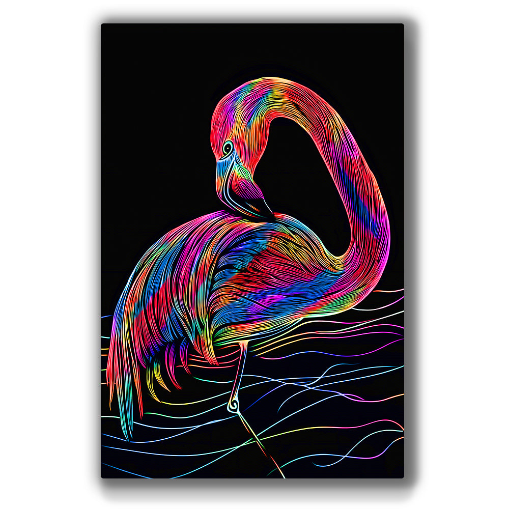 Vibrant metal wall art featuring bold colors and dynamic designs that enhance any space with a modern, artistic touch.