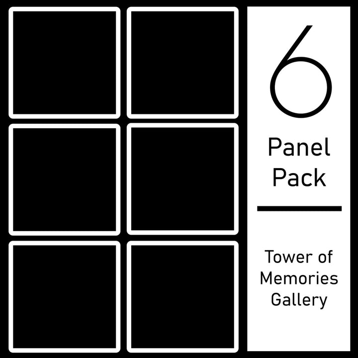 Tower of Memories Metal Photo Gallery Wall (6-Pack)