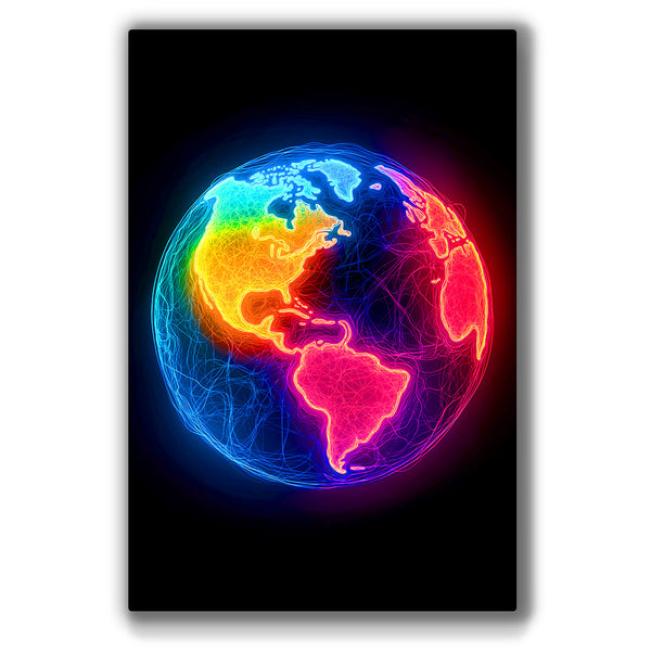 Vibrant metal wall art featuring stunning colors and dynamic designs that enhance any space with modern elegance.