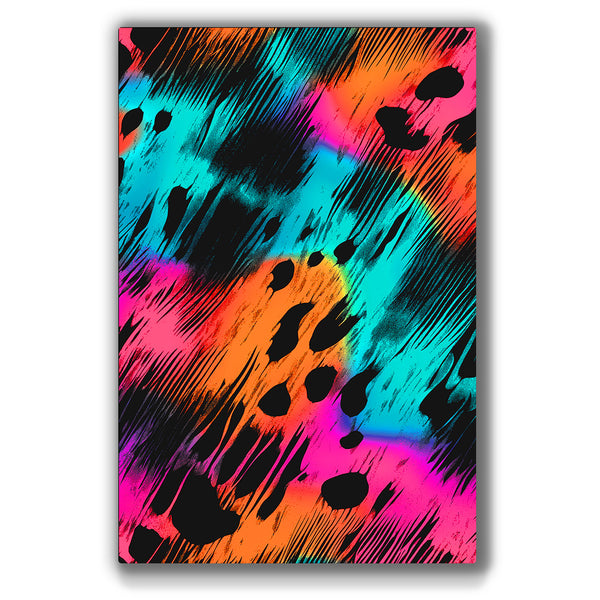 Vibrant cheetah print metal wall art adds a bold and stylish touch to any space, perfect for animal lovers and modern decor enthusiasts.