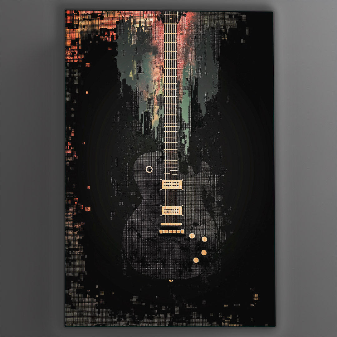 Electric Strings – Guitar Vibe Wall Art