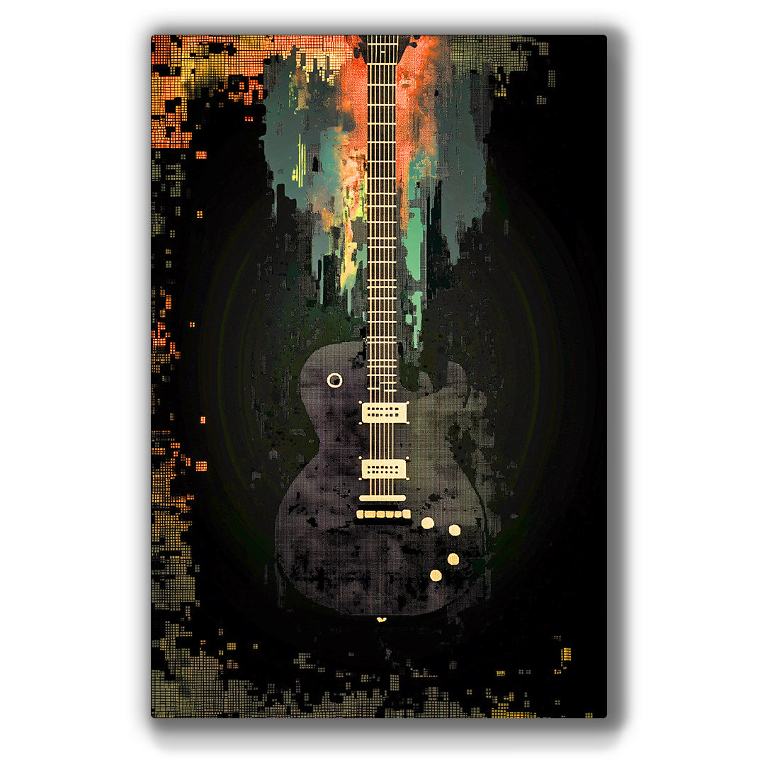 Electric Strings – Guitar Vibe Wall Art