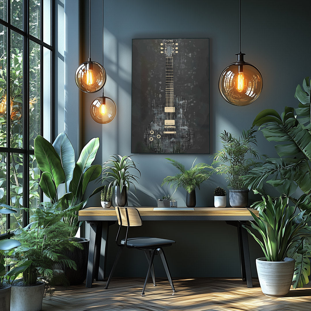 Electric Strings – Guitar Vibe Wall Art