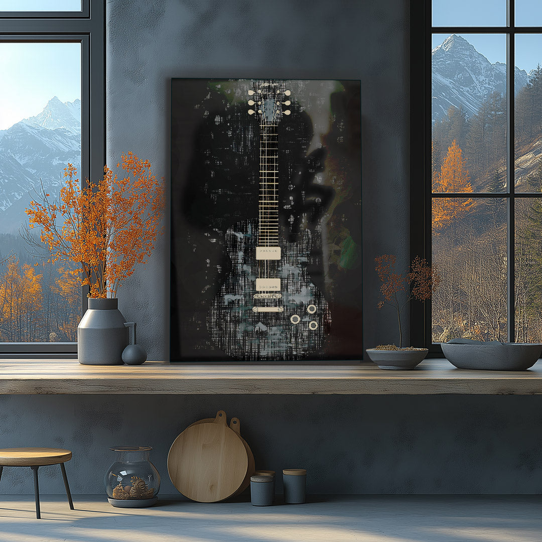 Electric Strings – Guitar Vibe Wall Art