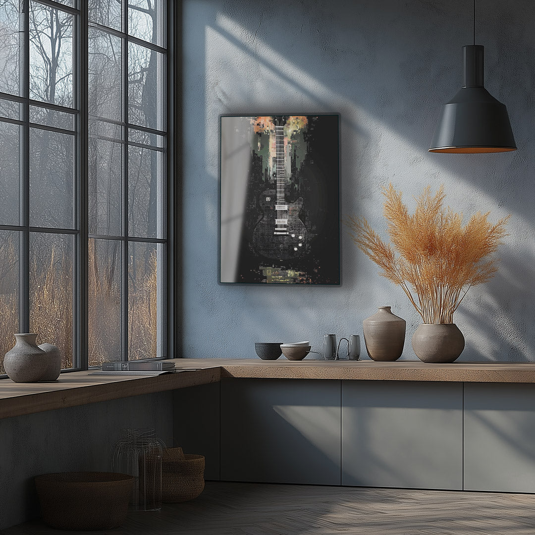 Electric Strings – Guitar Vibe Wall Art