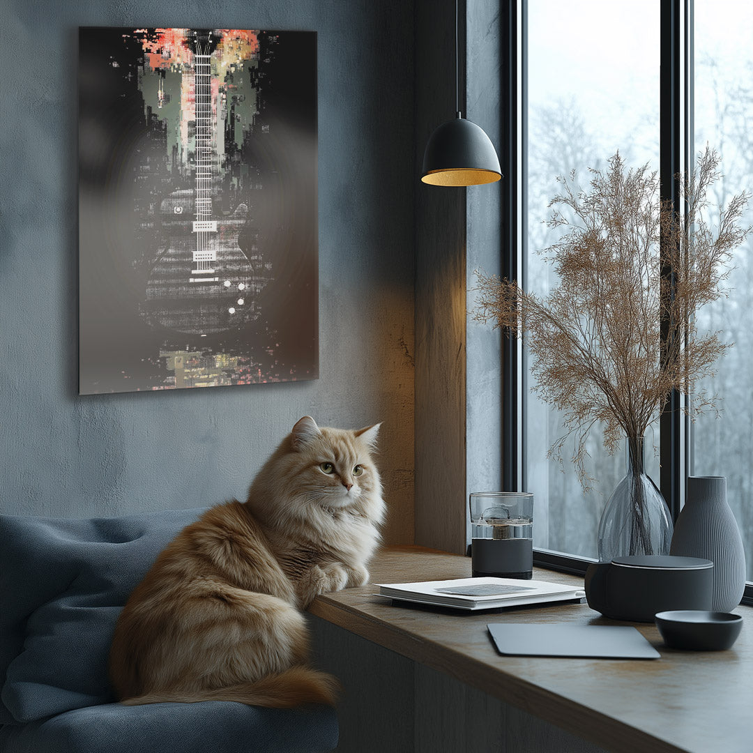 Electric Strings – Guitar Vibe Wall Art
