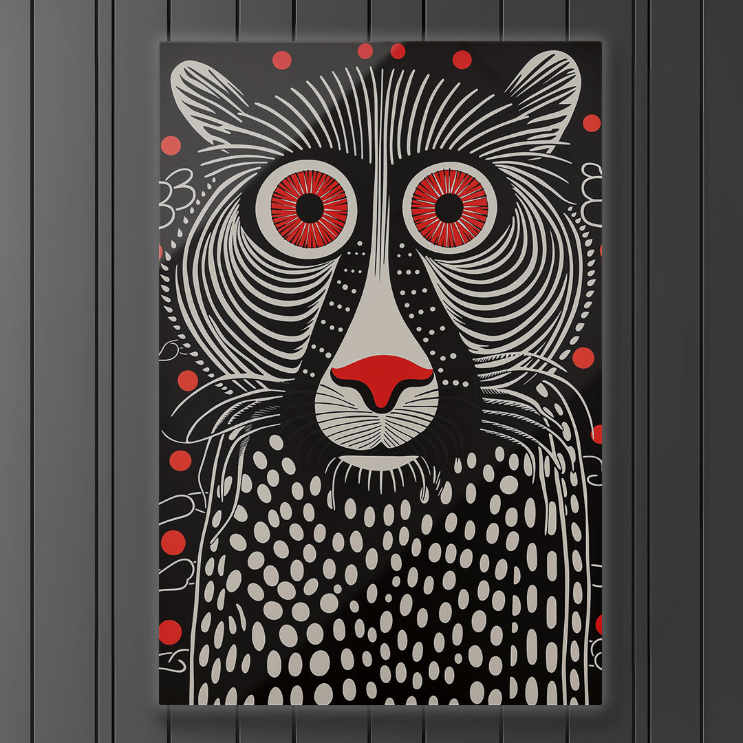 Vibrant metal wall art featuring a dynamic design that adds color and texture to any space, perfect for modern decor.