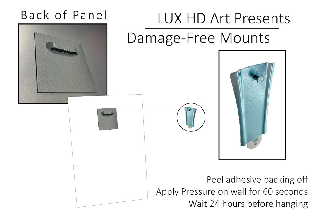 Damage-Free Hanging ClariDepth™ Photo Panels