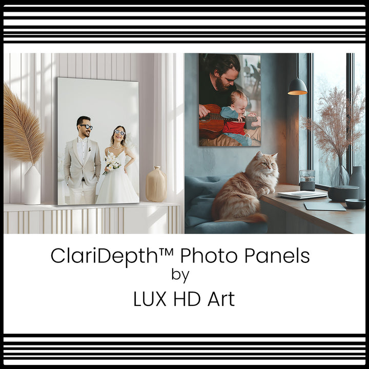 Print a Photo Wall Gallery on Metal ClariDepth™ Panels